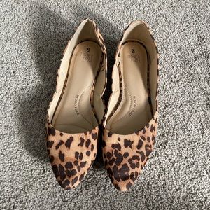Time & Tru leopard flats